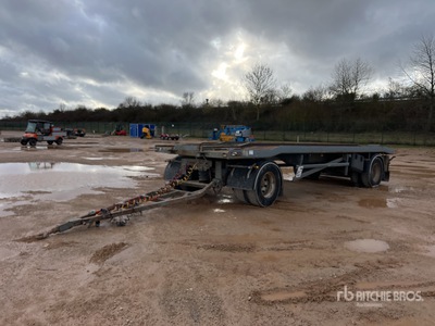 2002 Robuste Kaiser R2102R T/A Semi-Remorque Ampliroll Abrollanhänger