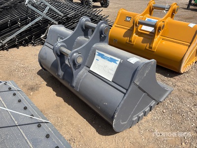 2026 Warrior WBMCC12-1550 65 in Cleanup Excavator Bucket - Fits Cat 312 / 12 - 14 ton (Unused)