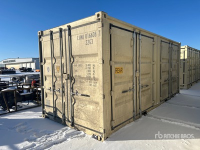 2025 20 ft Standard Multi-Door Storage Container (Unused)