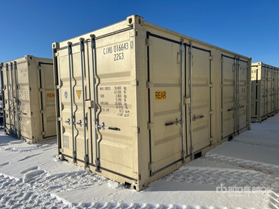 2025 20 ft Standard Multi-Door Storage Container (Unused)
