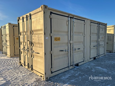 2025 20 ft Standard Multi-Door Storage Container (Unused)