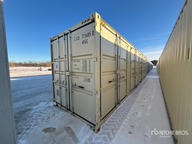 2025 40 ft High Cube Multi-Door Storage Container | Ritchie Bros ...