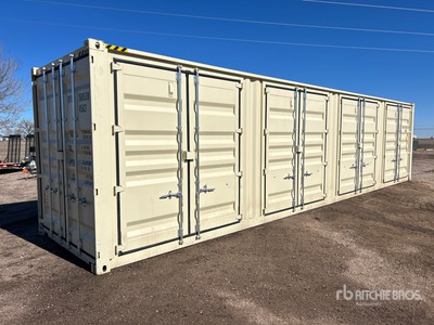 2025 40 ft High Cube Multi-Door Conteneur de stockage