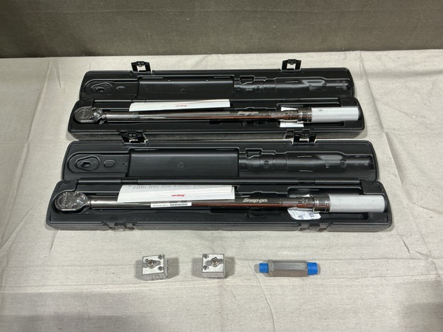 (4) Torque Wrenches, (2) Circuit Breakers, (1) Valve & Assorted Items