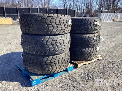 (6) Sand Trail 450/80R20 M.O.V. Tires w/Wheels