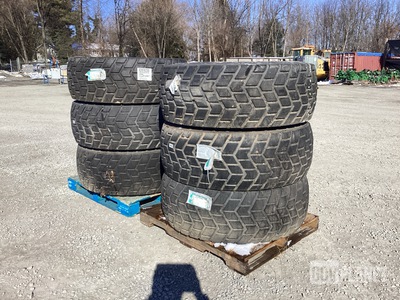 (6) Sand Trail 450/80R20 M.O.V. Tires w/Wheels