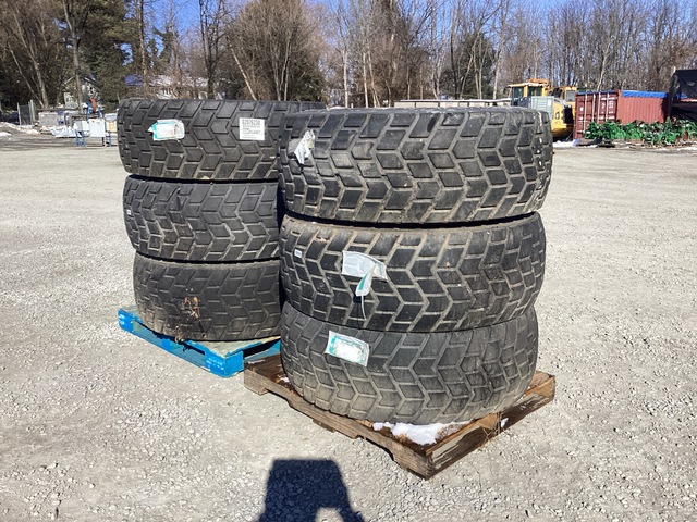 (6) Sand Trail 450/80R20 M.O.V. Tires w/Wheels