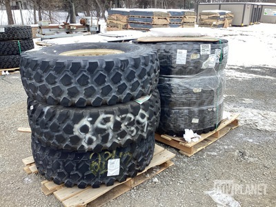 (6) Michelin 14.00R20 Tires w/Wheels