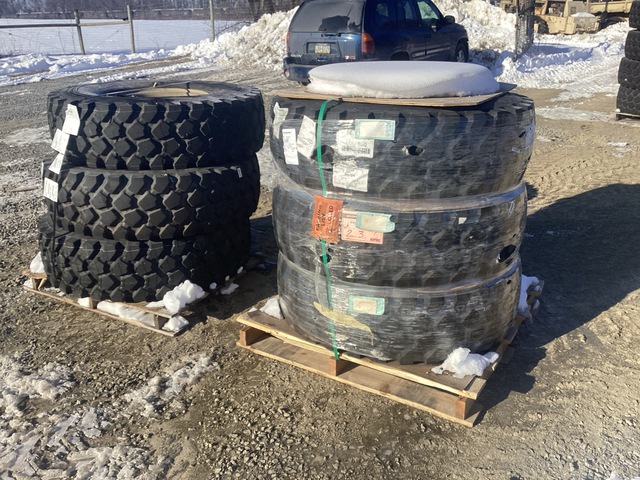 (6) Michelin 14.00R20 Tires w/Wheels