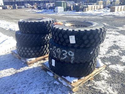 (6) Michelin 14.00R20 Tires w/Wheels