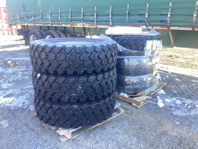 (6) Michelin 14.00R20 Tires w/Wheels
