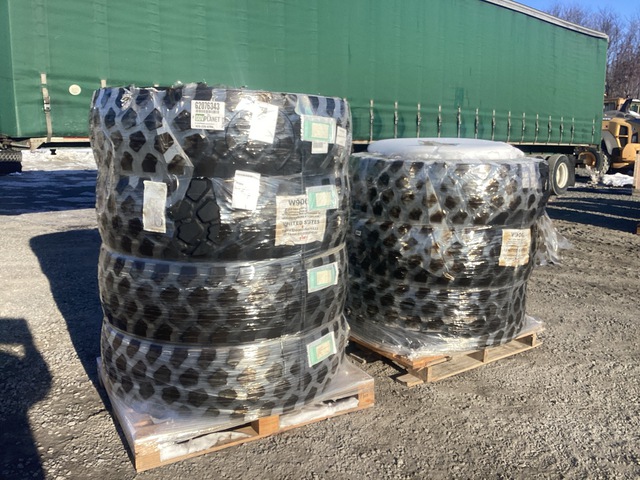 (7) Michelin 14.00R20 Tires w/Wheels