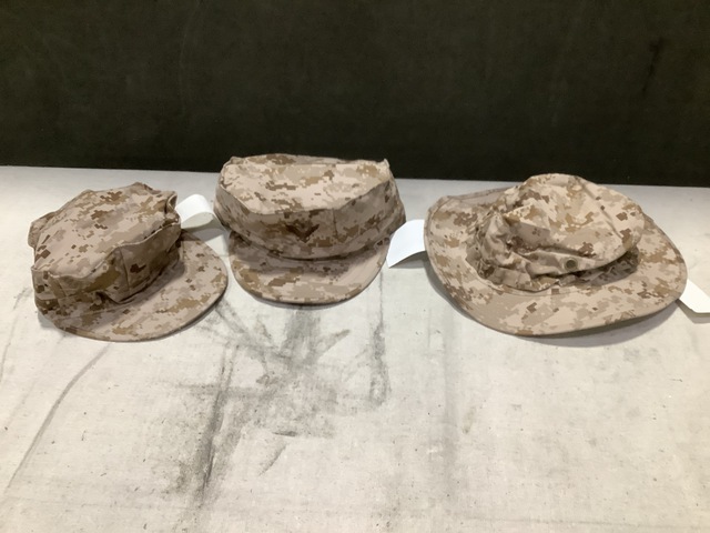 (100) Working Caps & (300) Boonie Field Caps