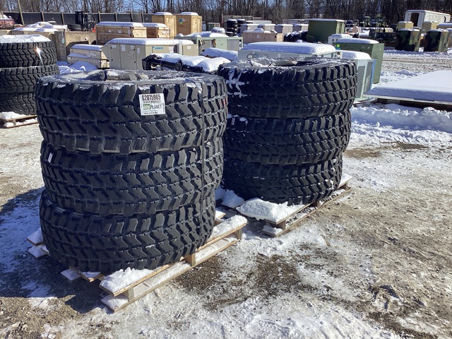 (6) Goodyear 395/85R20 Tires