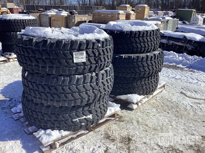 (6) Goodyear 395/85R20 Tires
