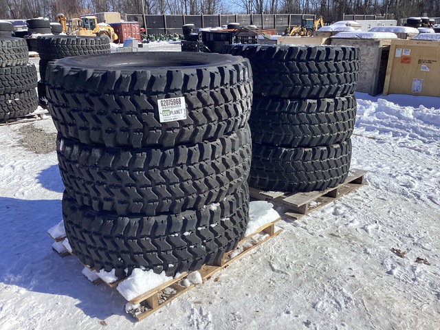 (6) Goodyear 395/85R20 Tires