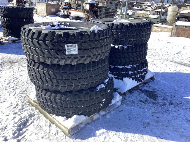 (6) Goodyear 395/85R20 Tires