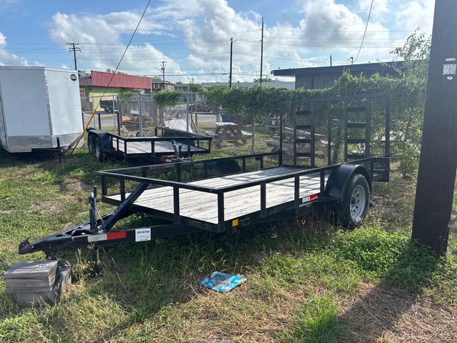 2023 C 12 ft gate 12 ft S/A Utility Trailer