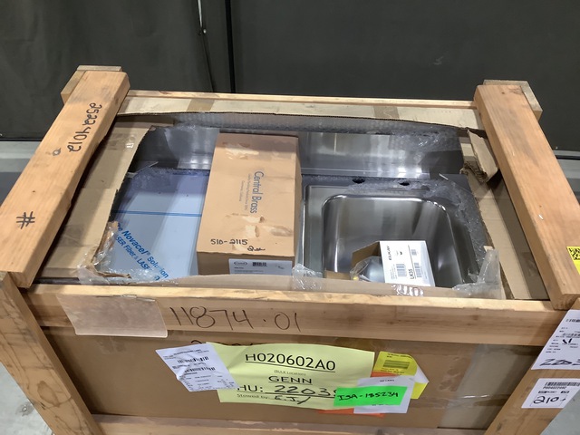 Cabinet w/Counter Top & Sink