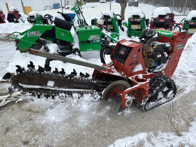 2016 Ditch Witch C24X Walk Behind Trencher