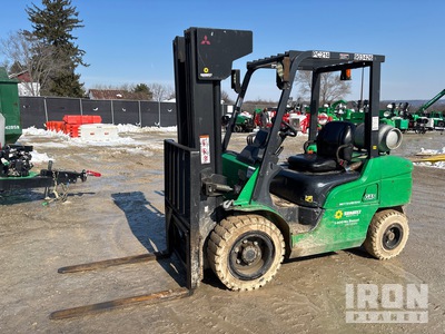 2016 Mitsubishi FG30N 4200 lb Pneumatic Tire Forklift