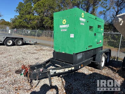 2016 Multiquip DCA-70SSIU4F 56 kW Mobile Generator Set