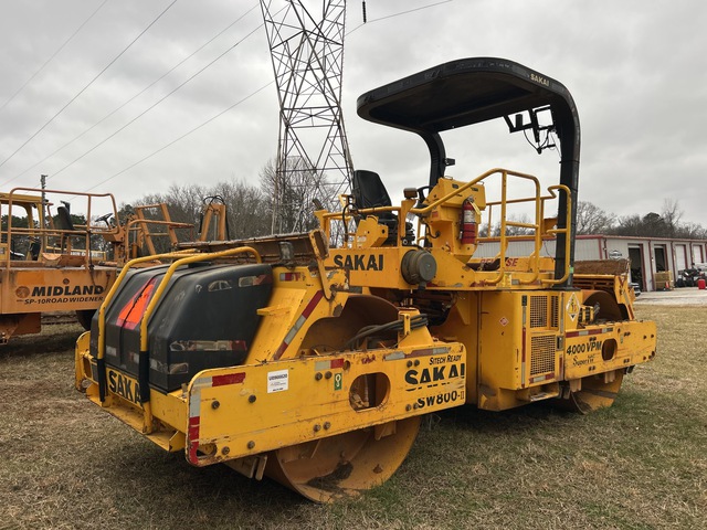 2010 Sakai SW800 Double Drum Roller (Inoperable)