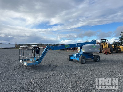 2011 Genie S-45 4WD Diesel Telescopic Boom Lift