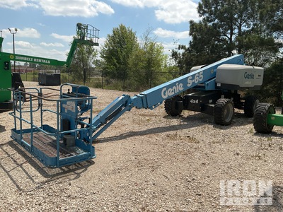 2018 Genie S-65 4WD Diesel Plataforma Elevadora Telescópica
