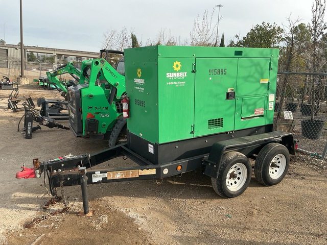 2016 Multiquip DCA-45SSIU4F 36 kW Mobile Generator Set