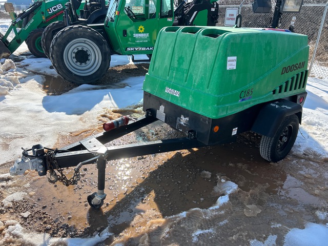 2017 Doosan C185WKUB-FX-T4I Mobile Air Compressor 2017 Doosan C185WKUB-FX-T4I Mobile Air Compressor