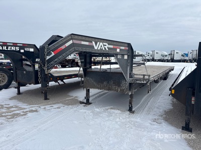 2024 VAR Trailer 40 ft T/A Gooseneck Equipment Trailer