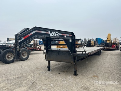 2024 VAR Trailer 40 ft T/A Gooseneck Equipment Trailer