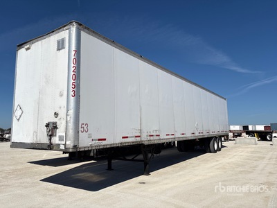 2007 Wabash 53 ft x 102 in T/A Van Trailer