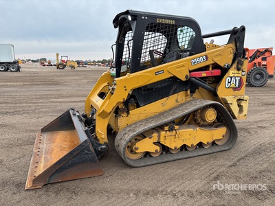 2022 Cat 259 D3 Two-Speed Compact Track Loader