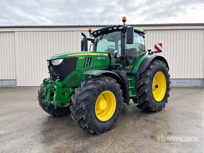 2020 John Deere 6195R Command Pro Premium Édition Tracteur Agricole Tracteur agricole 4 roues motrices