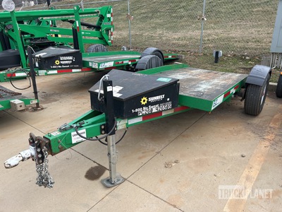 2016 Pratt EZ-1065S 10 ft S/A Ground Load Trailer