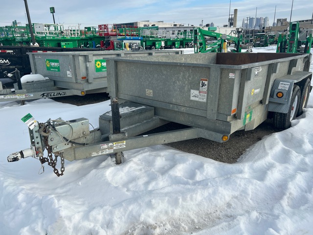 2016 Felling FT-10THD-G 12 ft T/A End Dump Trailer