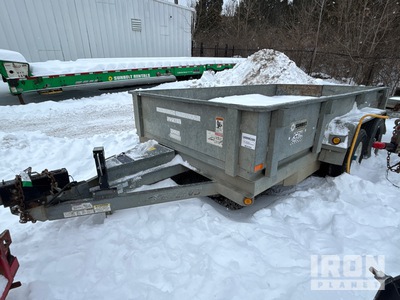 2015 Felling FT-10DT 12 ft T/A End Dump Trailer