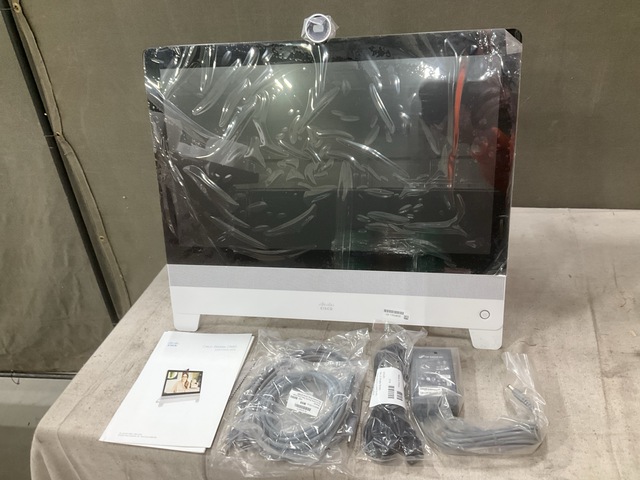 (9) Cisco CP-DX80 Video Conferencing Systems