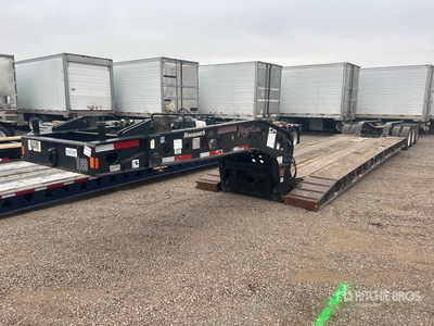 2014 Fontaine FTTW-5-7042F Tri/A Removable Gooseneck Remorque Surbaissée