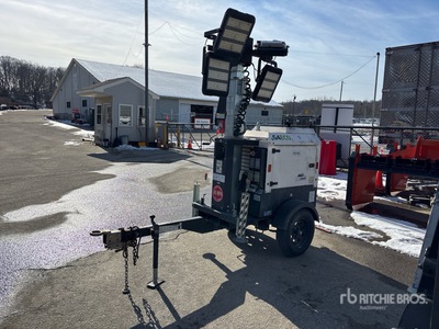 2020 Generac G4-ECO 3.3 kW を見 Light Tower