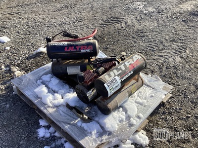 (2) Thomas T-2820ST Ultra Air-Pac Air Compressors