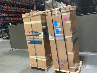 (2) True T-23-HC Refrigerators