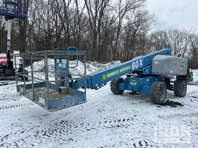 2014 Genie S60X 4WD Diesel Telescopic Boom Lift