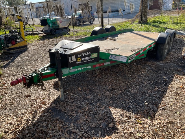 2020 Pratt EZ-1980S 19 ft T/A Ground Load Trailer