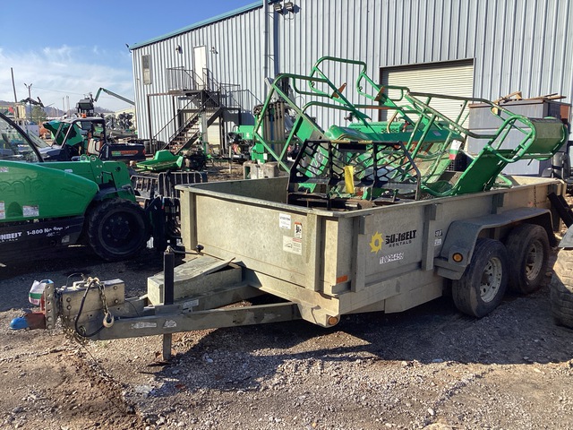 2019 Felling FT-10DTHD-G 12 ft T/A Dump Utility Trailer