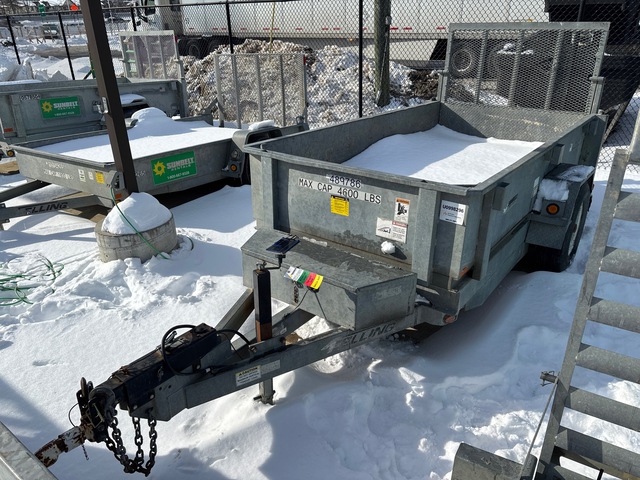 2013 Felling FT-06DT 10H 10 ft S/A End Dump Trailer