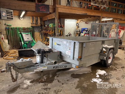 2016 Felling FT-6DTE-G S/A Aluminum End Dump Trailer