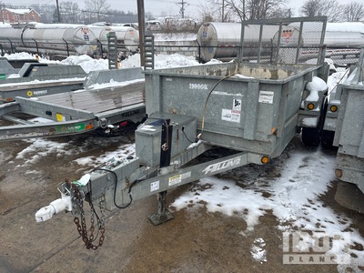 2012 Felling FT-6DTE 10 ft S/A End Dump Trailer